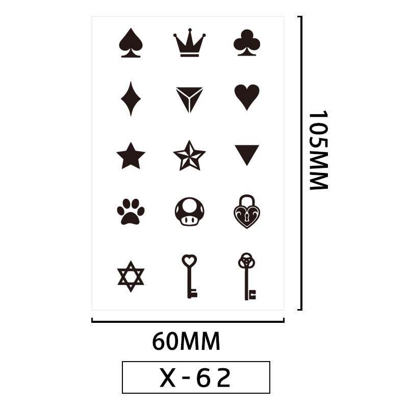 Finger Tattoo Stickers