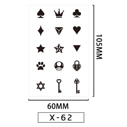 Finger Tattoo Stickers