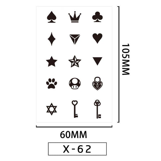 Finger Tattoo Stickers