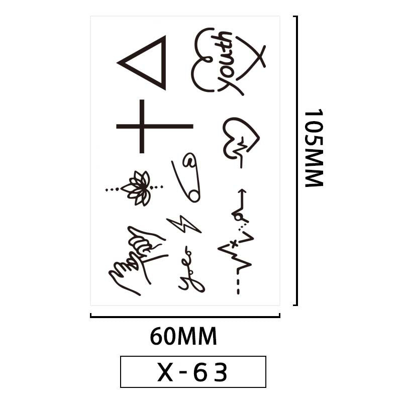 Finger Tattoo Stickers