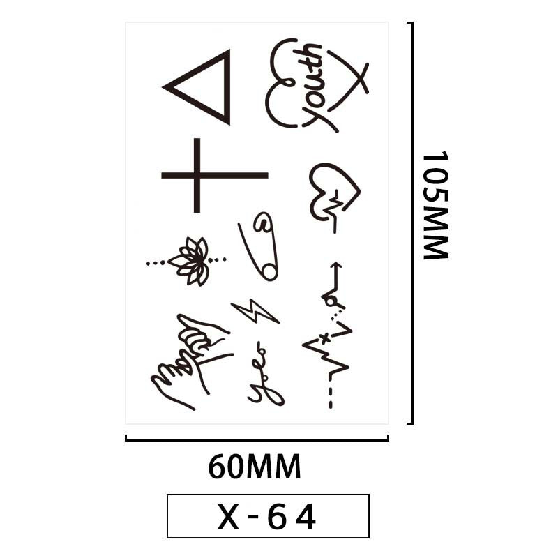 Finger Tattoo Stickers