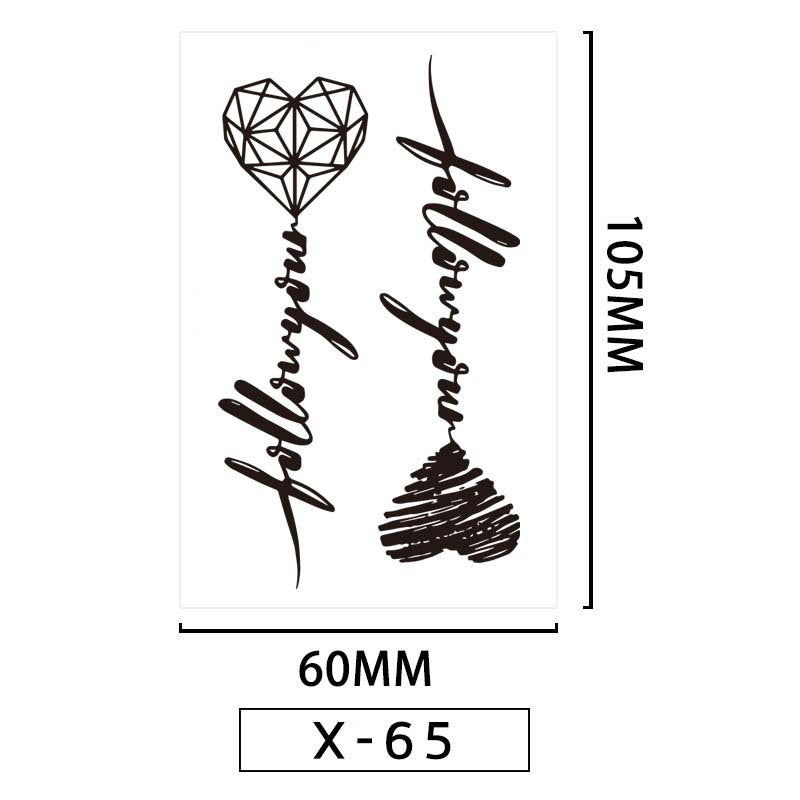 Finger Tattoo Stickers
