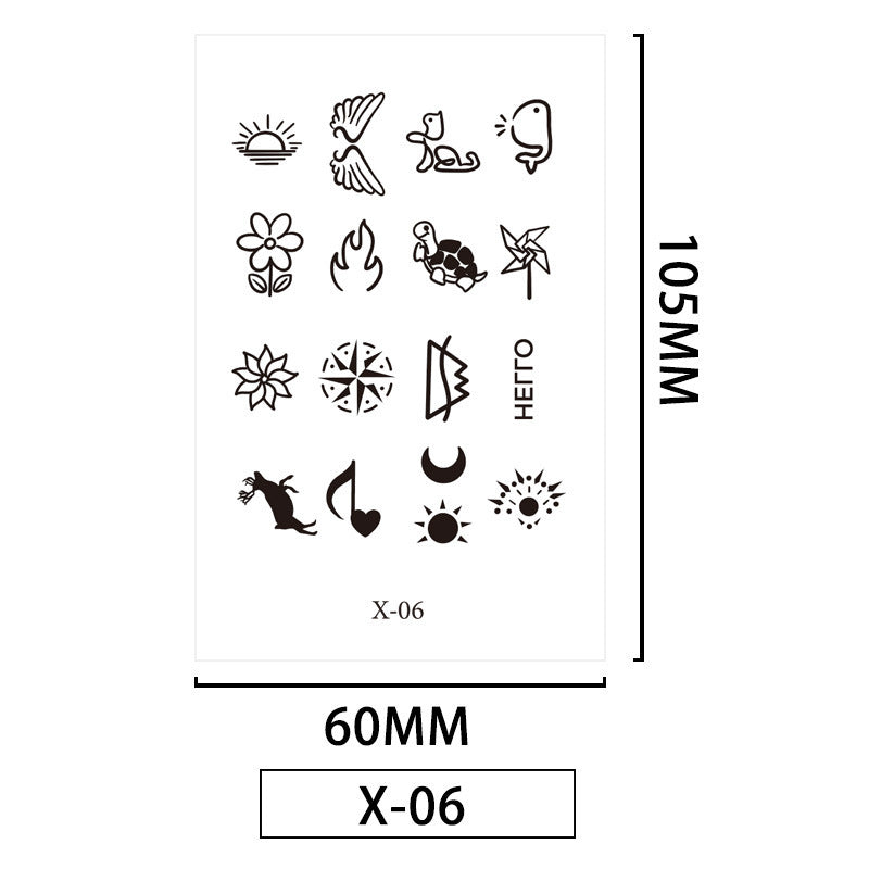 Finger Tattoo Stickers