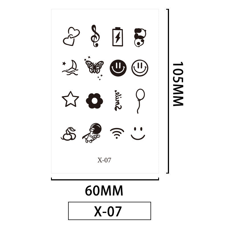 Finger Tattoo Stickers