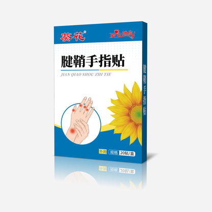 Finger tendon sheath patch