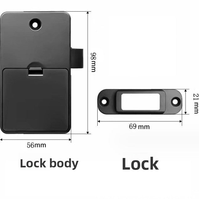 fingerprint drawer lock