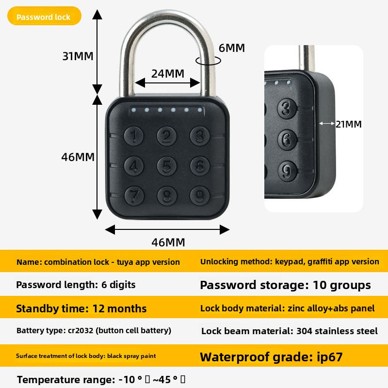 Fingerprint Padlock