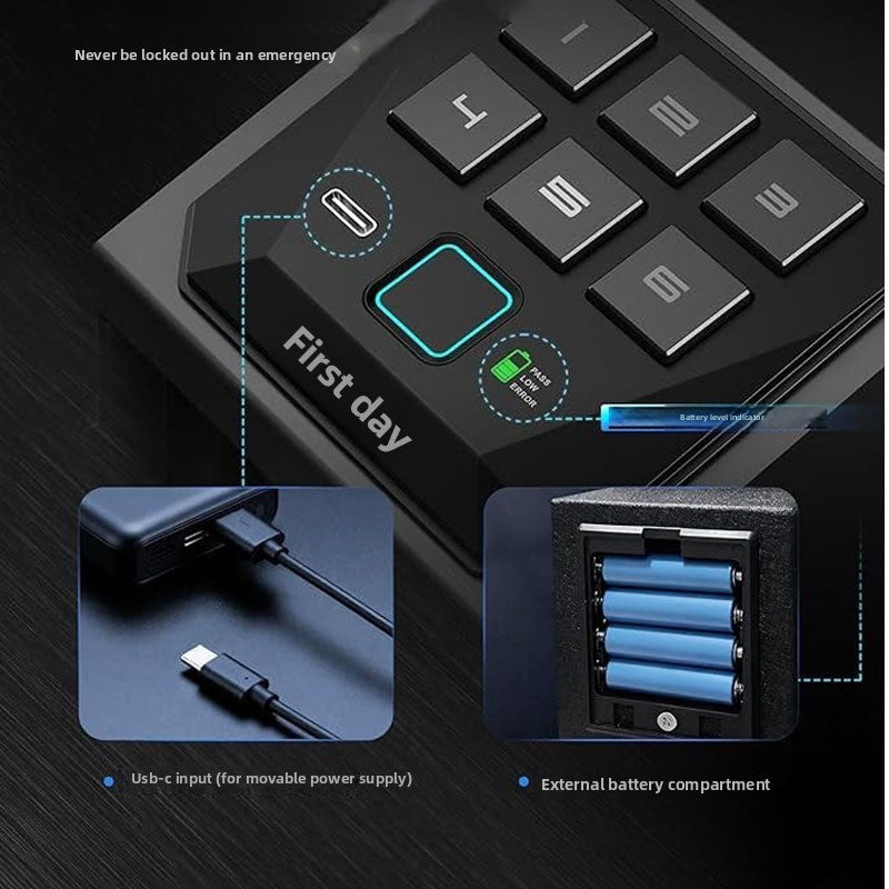 Fingerprint Security Safe Box