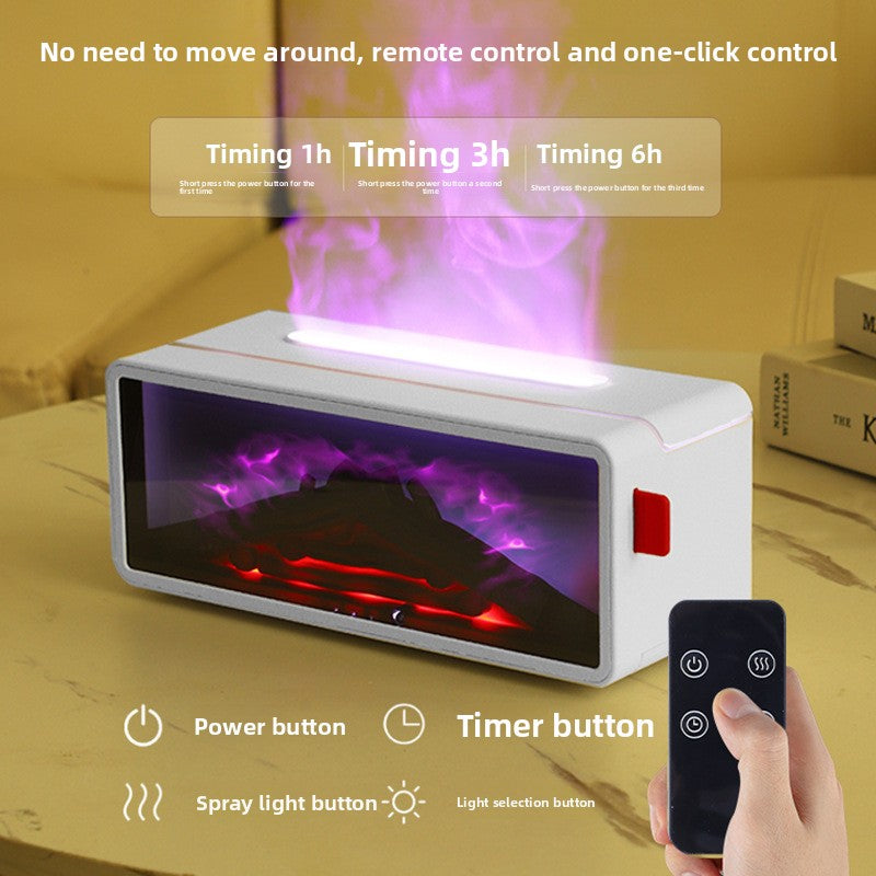 Fireplace aroma diffuser