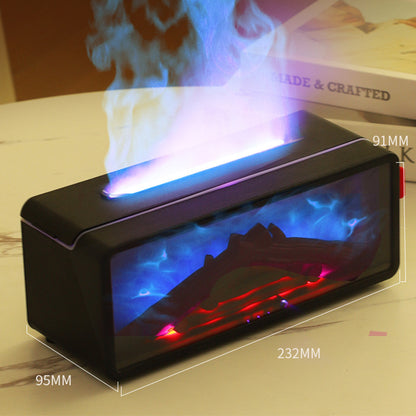 Fireplace aroma diffuser