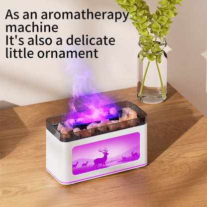 fireplace flame humidifier fragrance
