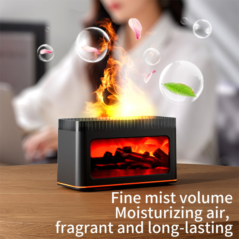 fireplace flame humidifier fragrance
