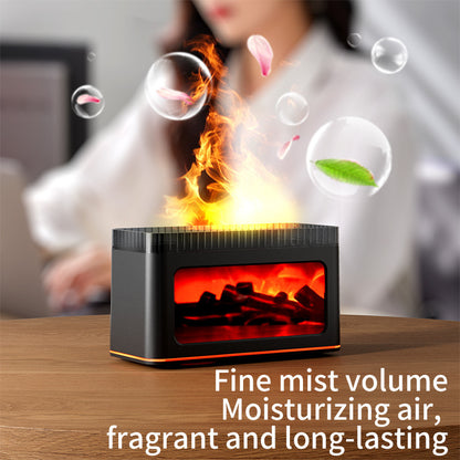 fireplace flame humidifier fragrance