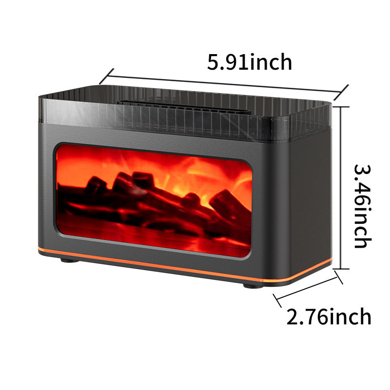 fireplace flame humidifier fragrance