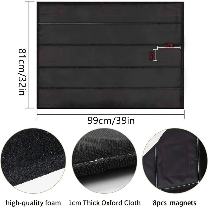 Fireplace insulation cover