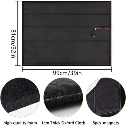 Fireplace insulation cover