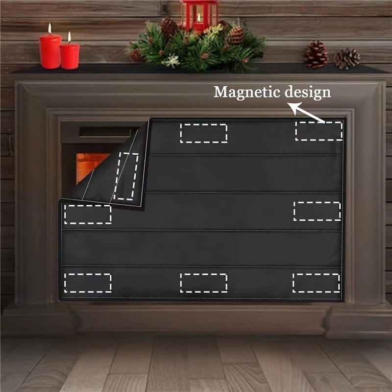 Fireplace insulation cover