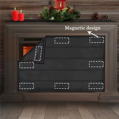 Fireplace insulation cover