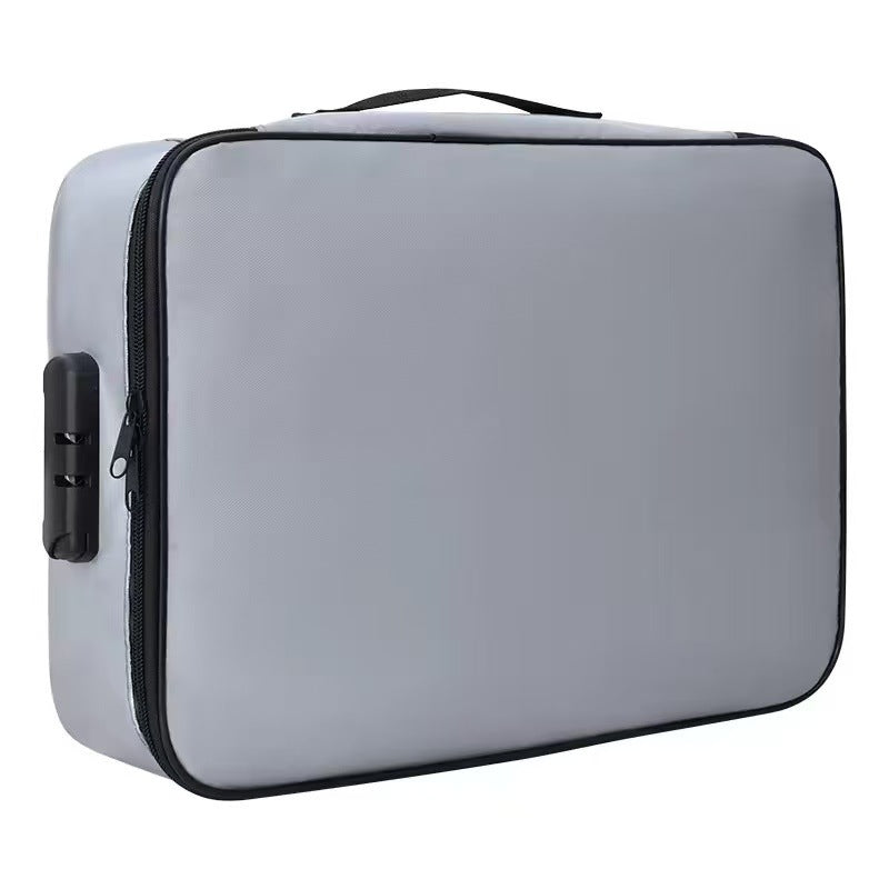 Fireproof Waterproof Document Storage Bag with Lock
