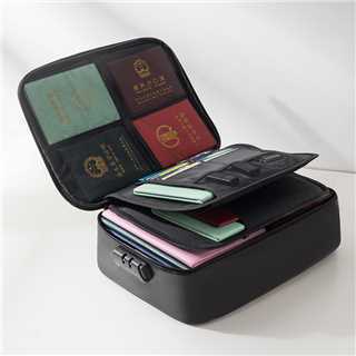 Fireproof Waterproof Document Storage Bag with Lock
