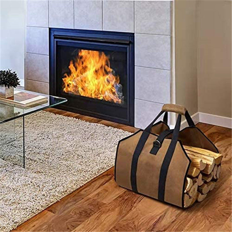 firewood storage bag