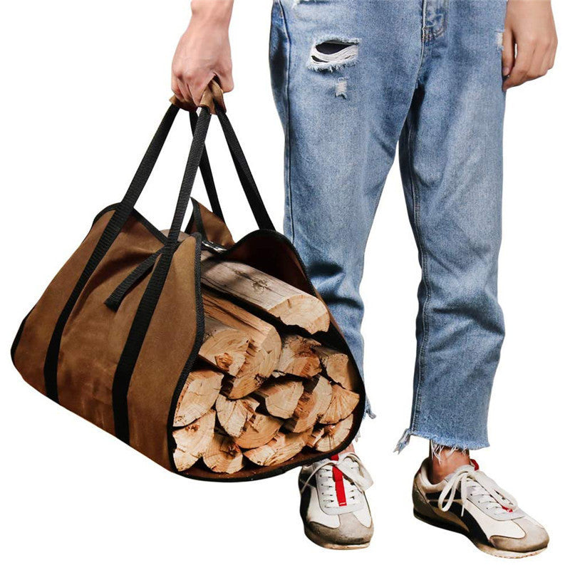 firewood storage bag