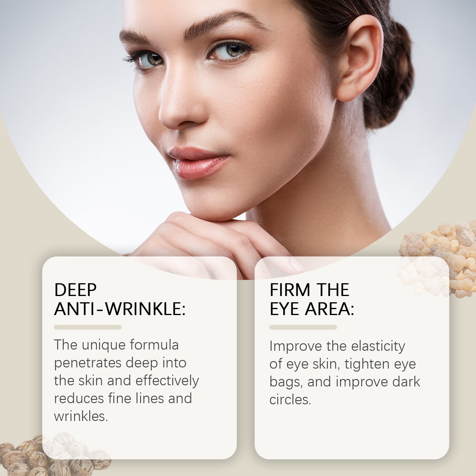 Firming eye ball essential oil