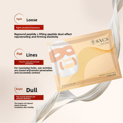 Firming wrinkle-reducing and contouring lifting mask