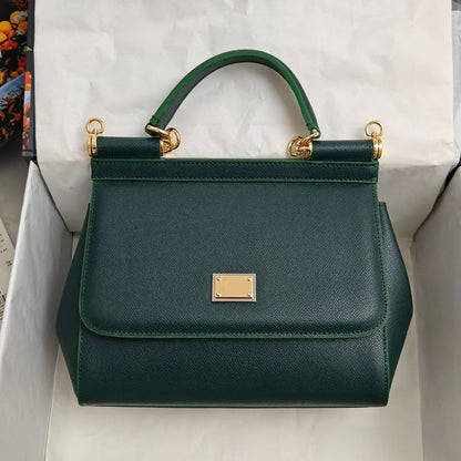 First-layer cowhide crossbody bag for women