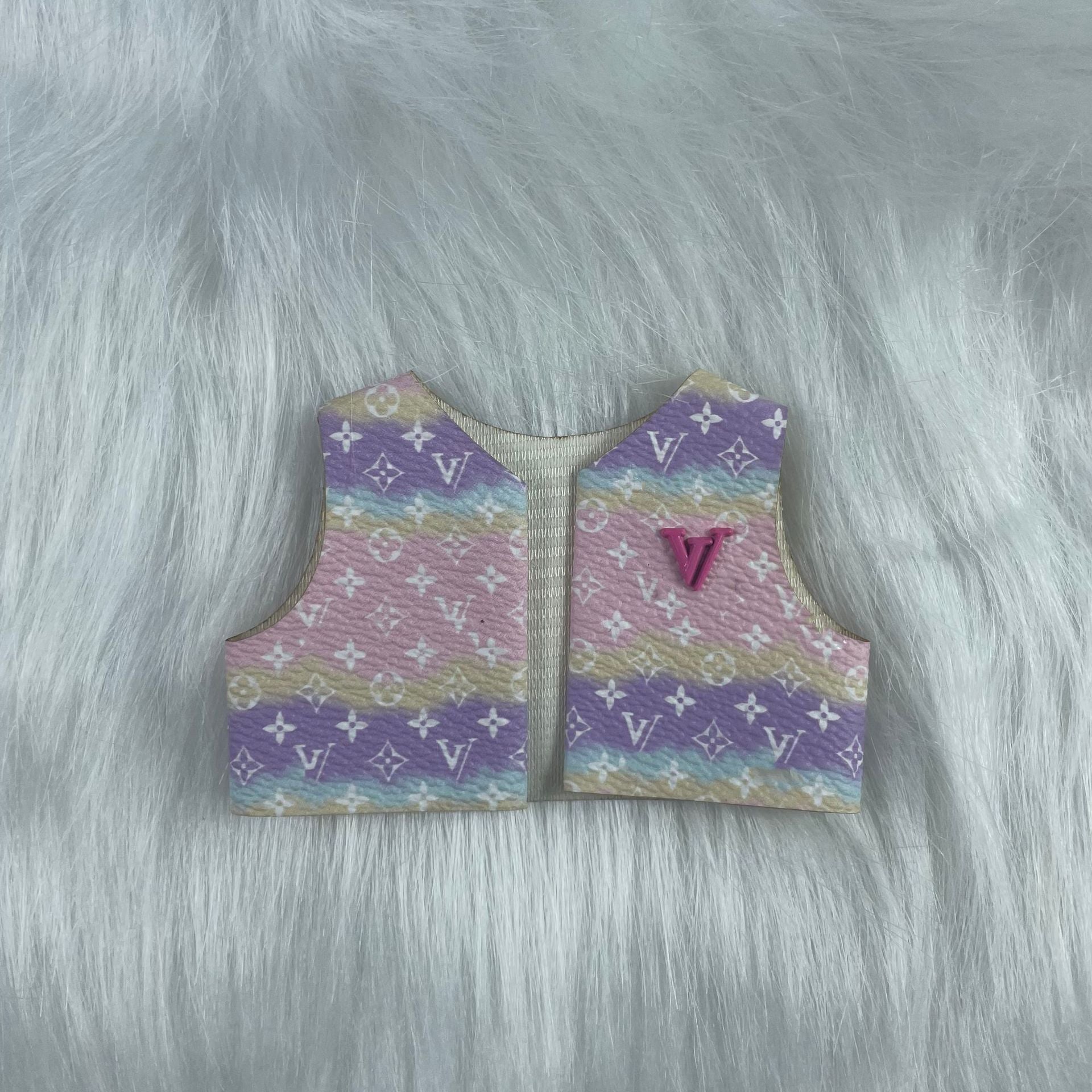 First, Second and Third Generation Dolls Trendy Baby Clothes Shawl Vest