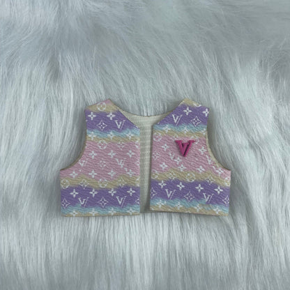 First, Second and Third Generation Dolls Trendy Baby Clothes Shawl Vest
