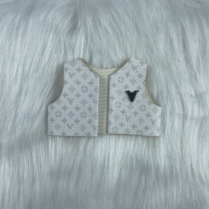 First, Second and Third Generation Dolls Trendy Baby Clothes Shawl Vest