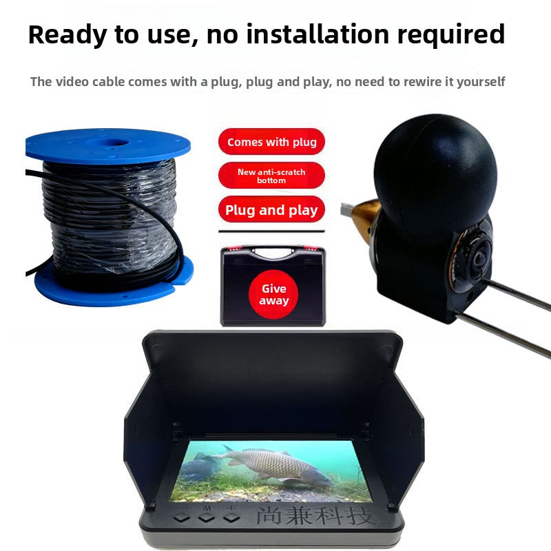 Fish finder underwater camera