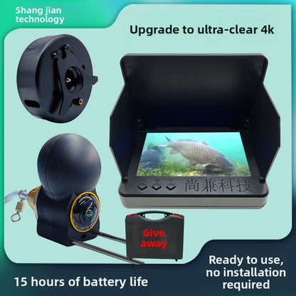 Fish finder underwater camera