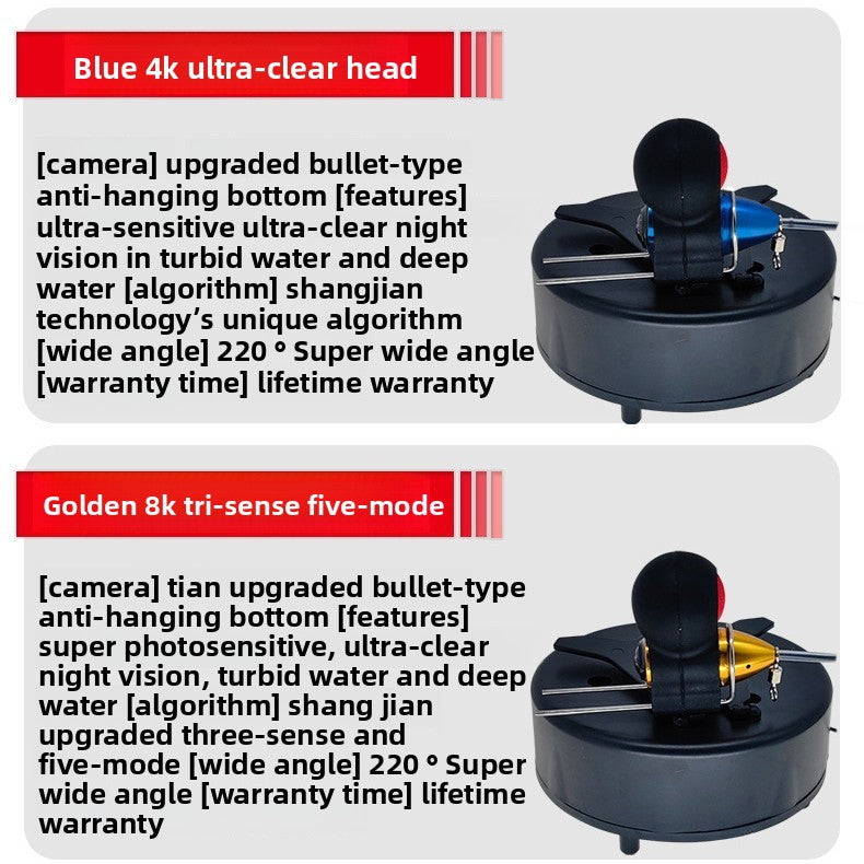 Fish finder underwater camera