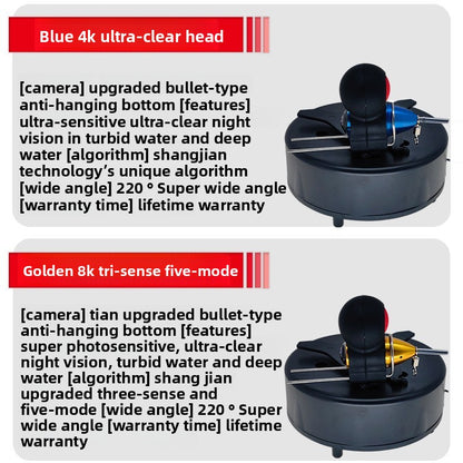 Fish finder underwater camera