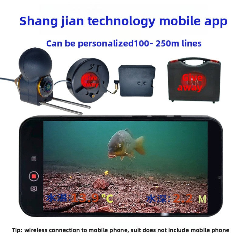 Fish finder underwater camera
