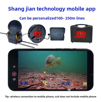 Fish finder underwater camera