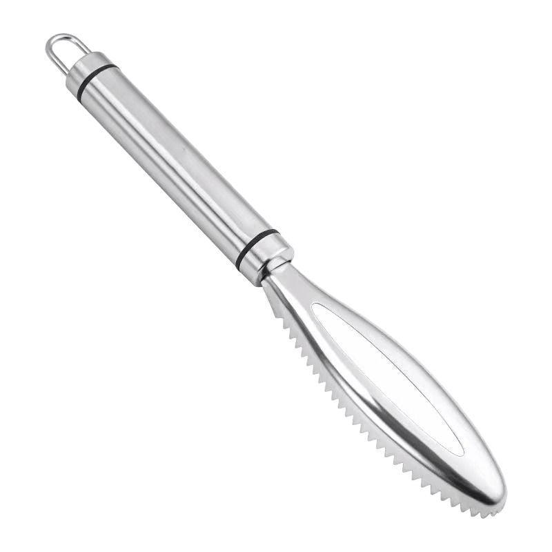 Fish-scale scraper