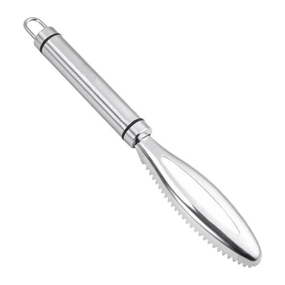 Fish-scale scraper