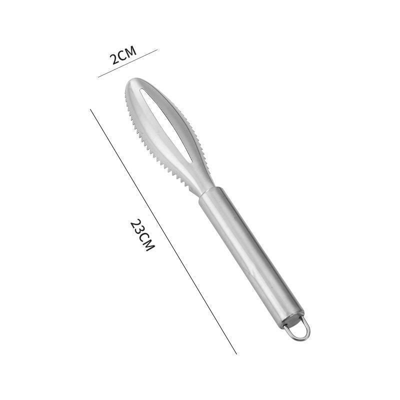 Fish-scale scraper