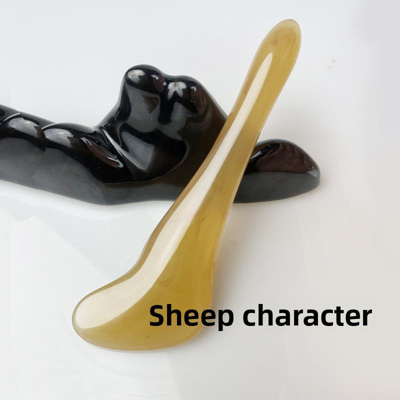 Fish-Shaped Gua Sha Tool for Facial and Body Massage