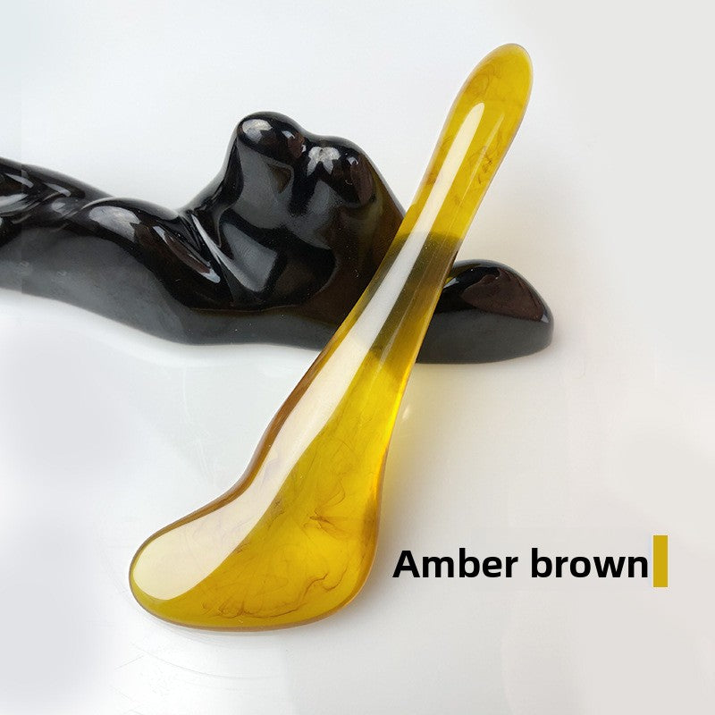 Fish-Shaped Gua Sha Tool for Facial and Body Massage