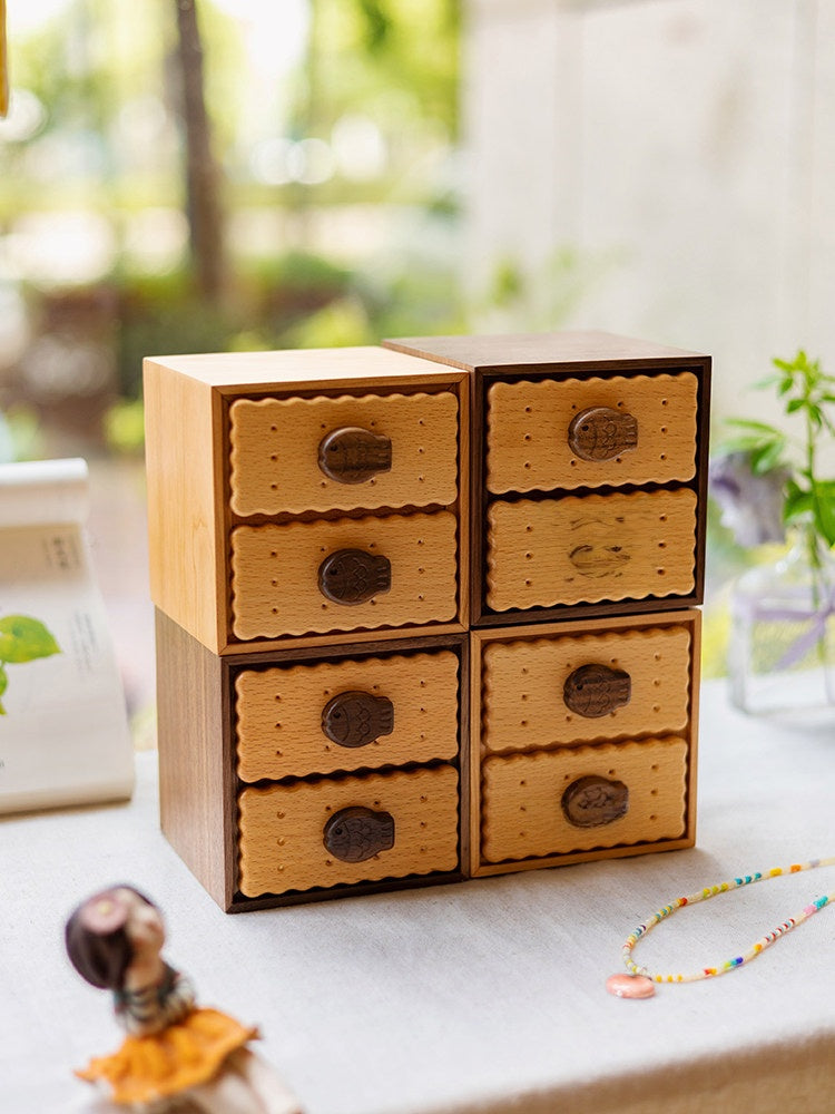 Fish Shaped Wooden Storage Box