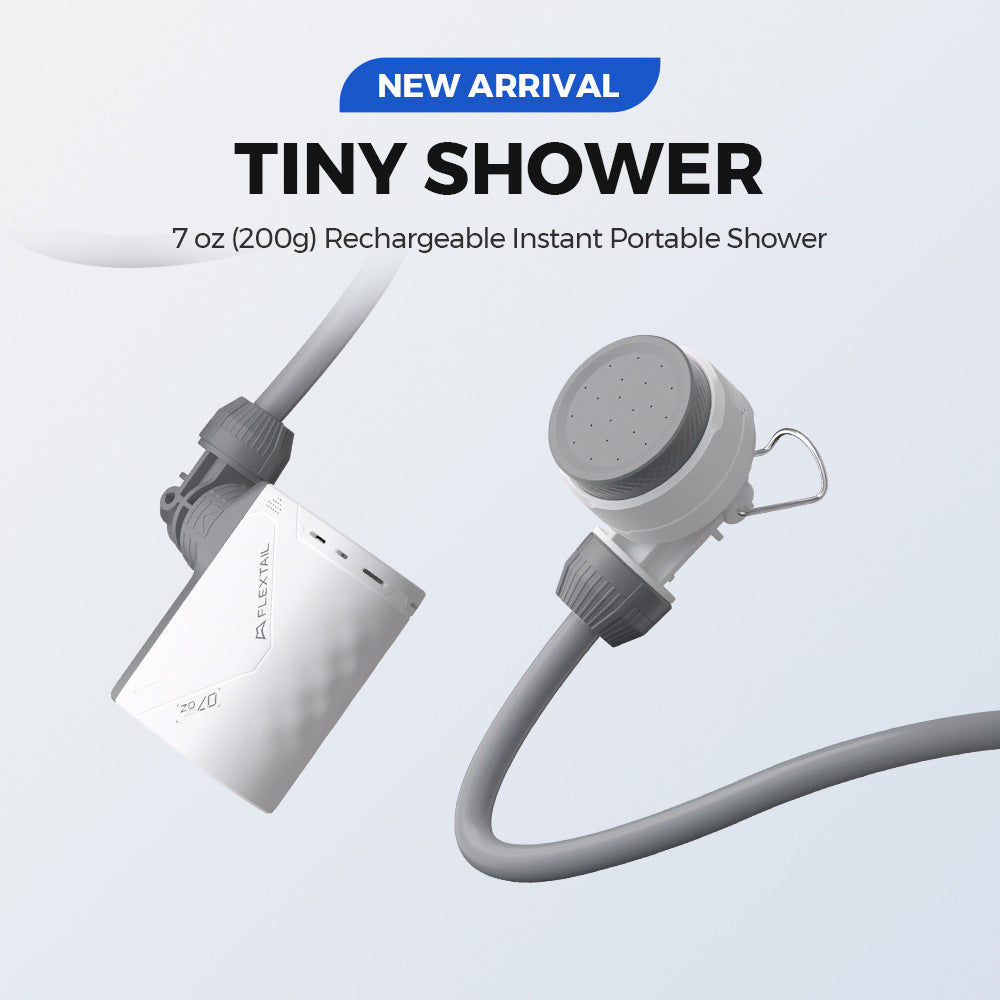 Fish-tail shower head