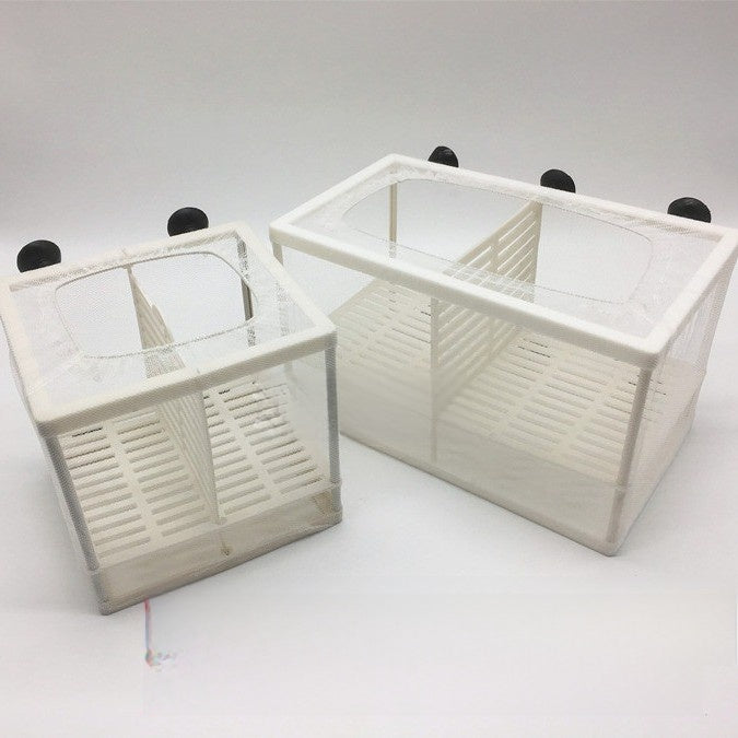 Fish Tank Isolation Box with Suction Cup for Breeding