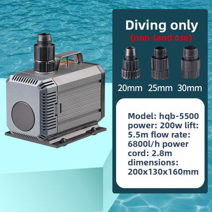 Fish tank pump