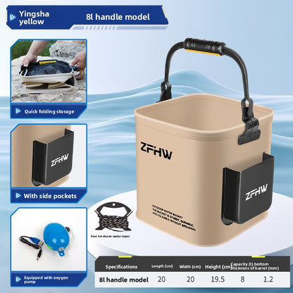fishing bucket