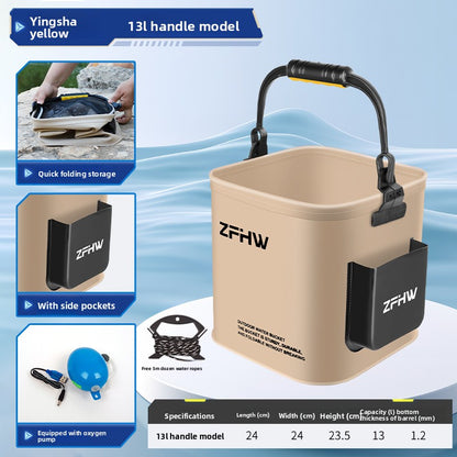 fishing bucket