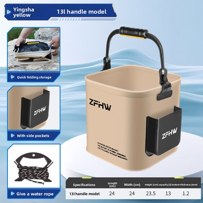 fishing bucket